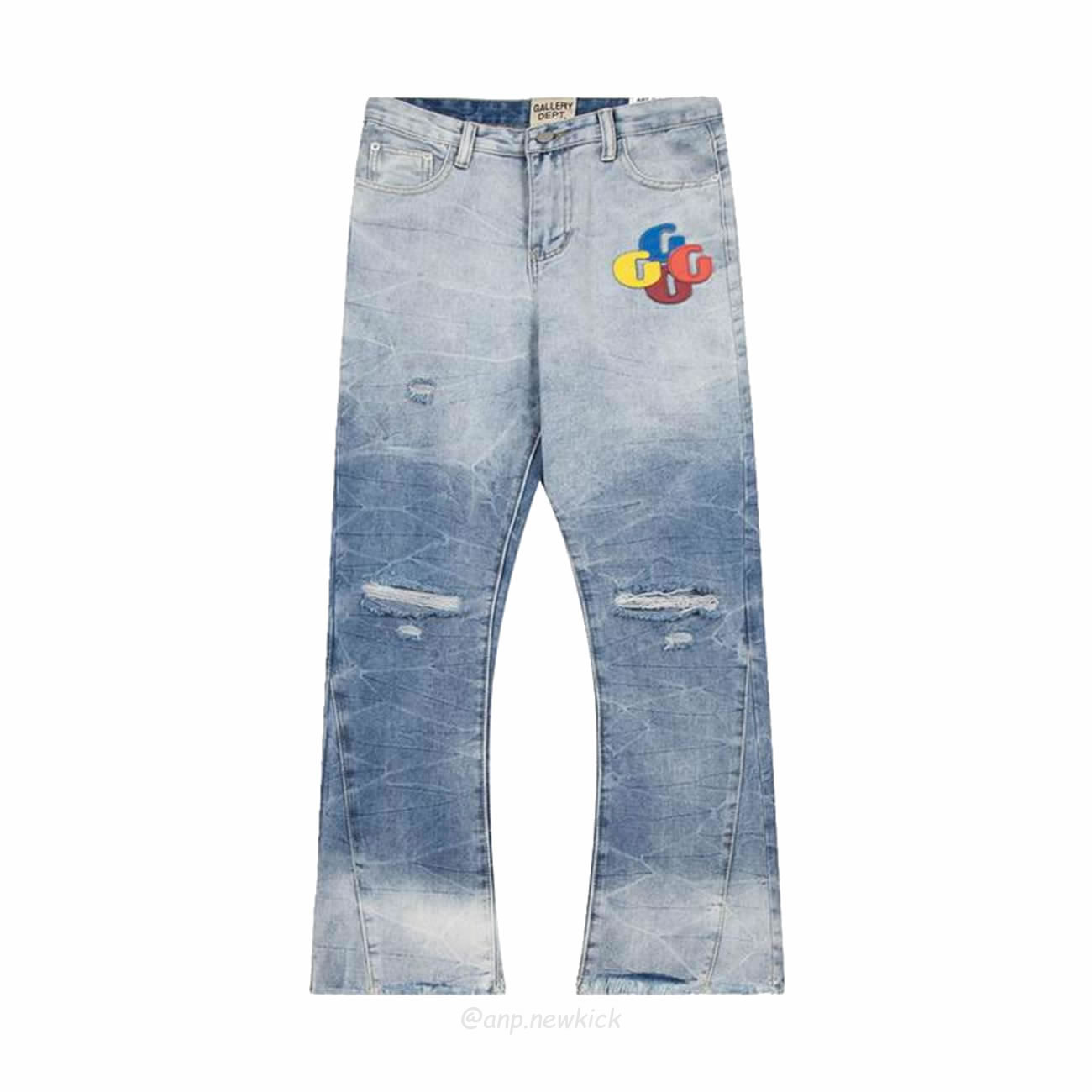 Gallery Dept. Colorful Letter Pattern Street Pants (7) - newkick.cc